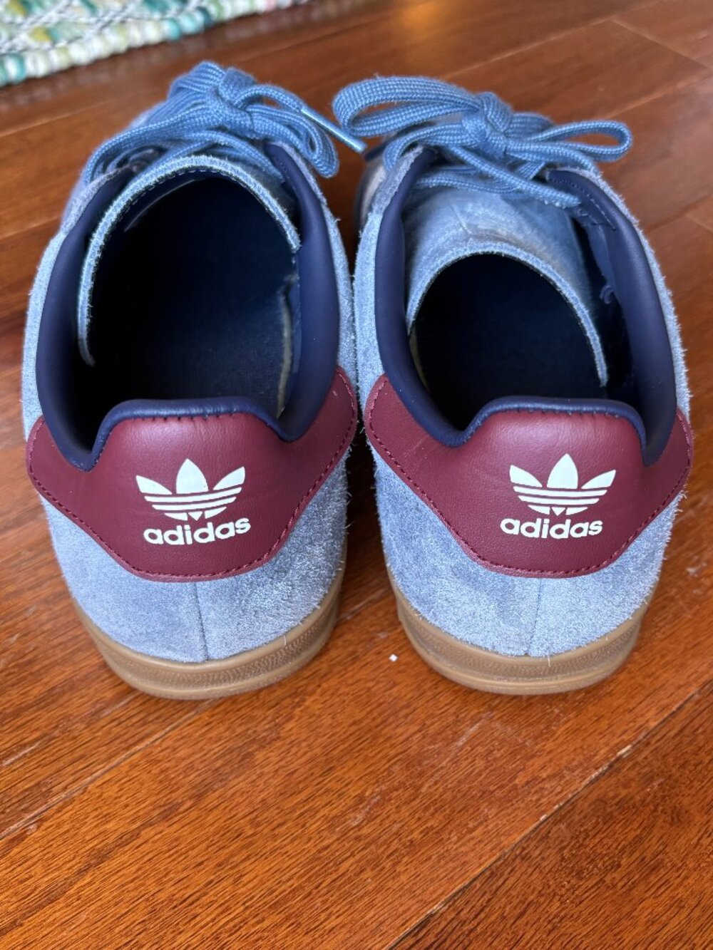 Adidas Originals Gazelle Indoor Sneakers, Navy, Womens 7 - Picture 9 of 11